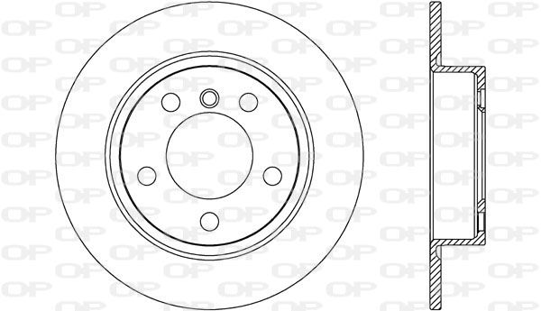 OPEN PARTS Тормозной диск BDR2611.10